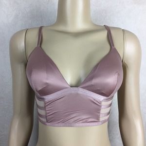 XS Victoria’s Secret Pink Panel Bralette